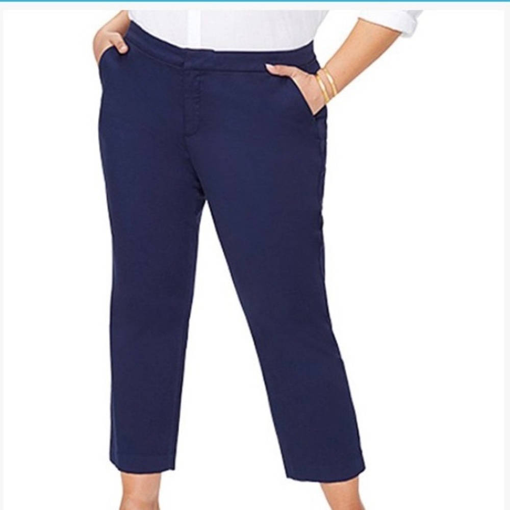 NYDJ Everyday Ankle trousers navy 18W